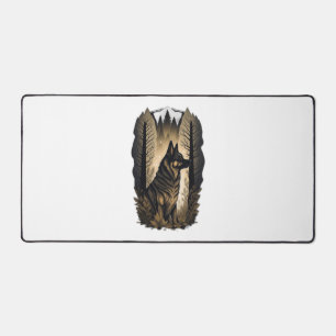 The German Shepherd 013  Desk Mat