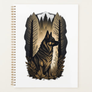 The German Shepherd 013 Planner