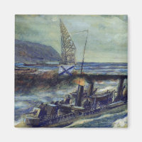 The German u-boat U 56 sunk by Grozovoi