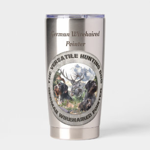 The German Wirehaired Pointer Insulated Tumbler