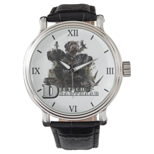 The German Wirehaired Pointer Watch (Front)