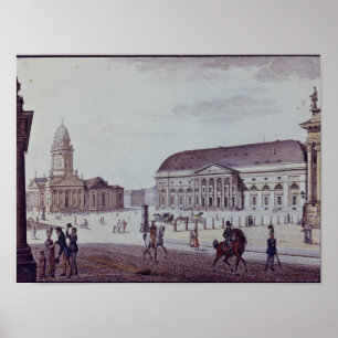 The Gerndarmenmarkt Poster