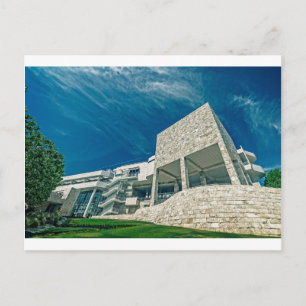 The Getty Centre Exhibitions Pavilion Postcard