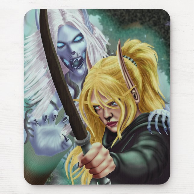 The Ghost and the Body Mouse Pad (Front)