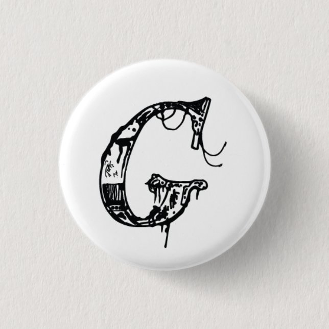 The Ghost In My Machine "G" Button (Front)