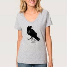 The Ghost In My Machine "Raven" T-Shirt - V-Neck