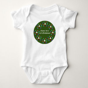 The Ghost of Christmas Presents Funny Baby Bodysuit