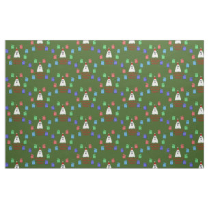 The Ghost of Christmas Presents Funny Fabric