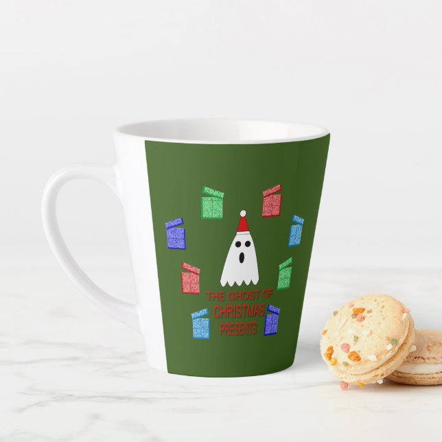 The Ghost of Christmas Presents Funny Latte Mug (In Situ)
