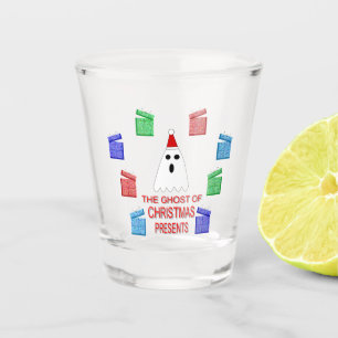 The Ghost of Christmas Presents Funny Shot Glass