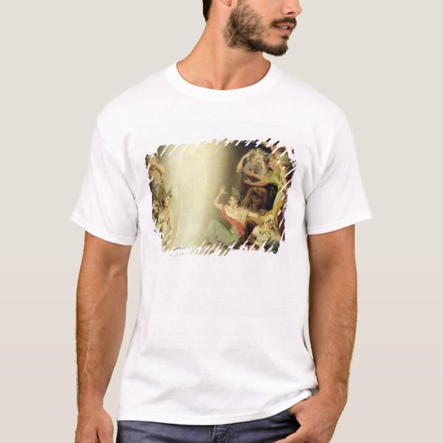 The Ghost of Clytemnestra Awakening the Furies, 17 T-Shirt (Front)