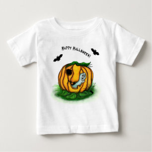 The Ghost of Halloween , Bat , Ghost and Spider Baby T-Shirt