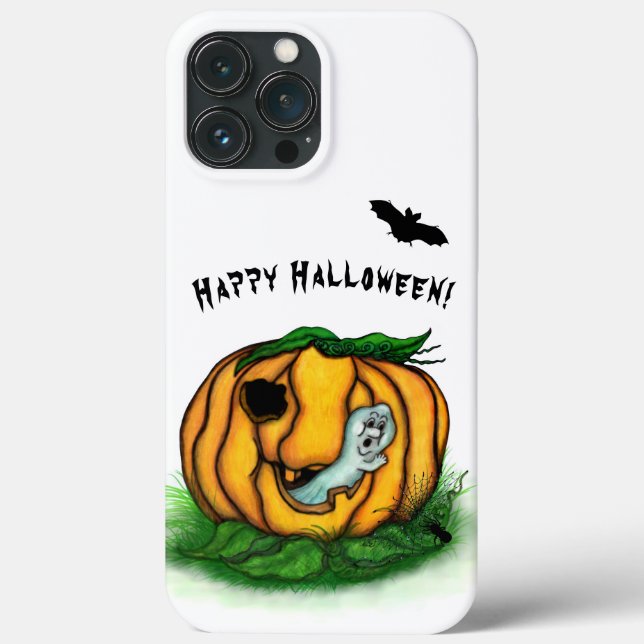 The Ghost of Halloween , Bat , Ghost and Spider Case-Mate iPhone Case (Back)