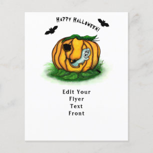 The Ghost of Halloween , Bat , Ghost and Spider Flyer