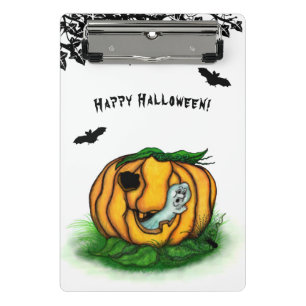 The Ghost of Halloween , Bat , Ghost and Spider Mini Clipboard