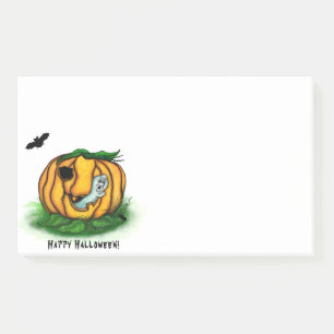 The Ghost of Halloween , Bat , Ghost and Spider Post-it Notes