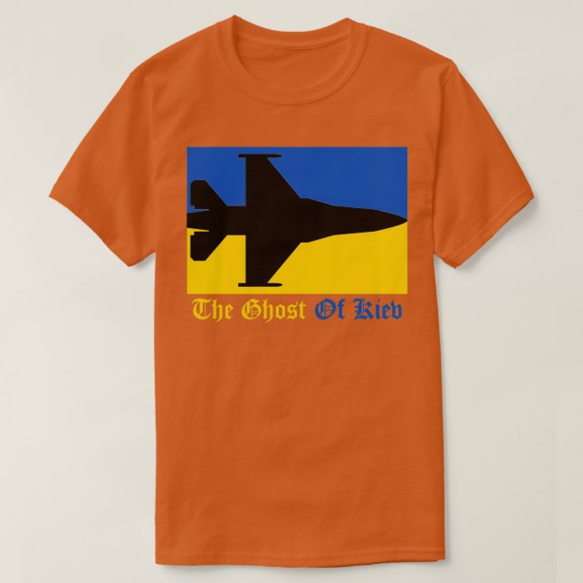 The Ghost Of Kiev  T-Shirt (Design Front)