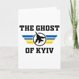 The Ghost Of Kyiv.i Stand With Ukraine Ukrainian F Card