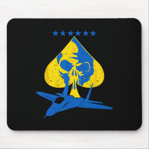 The Ghost Of Kyivkiev Ukraine Ace Fighter Pilot Mouse Pad