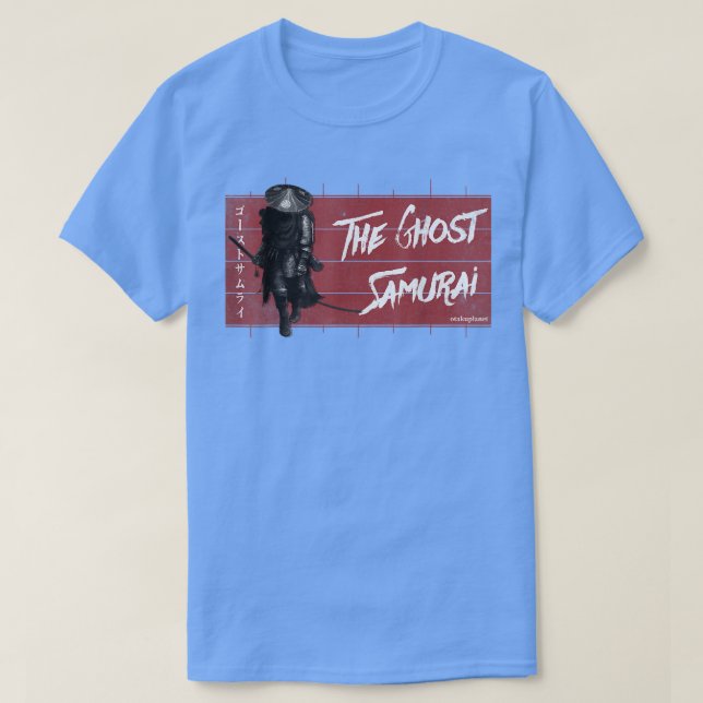 The Ghost Samurai Japanese Bushido Warrior Code  ( T-Shirt (Design Front)