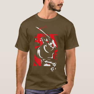The Ghost Samurai Warrior Anime Manga Bushido (7) T-Shirt