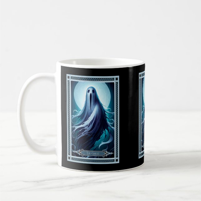 The Ghost Tarot Card Coffee Mug (Left)