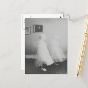 The Ghost Twins in the Hallway Postcard