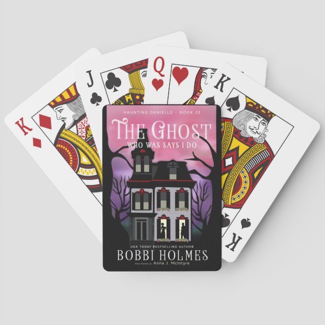 The Ghost Who Was Says I Do Playing Cards (Back)