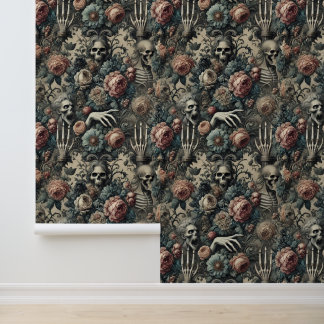 The Ghoul’s Gambit – Gothic Victorian Wallpaper