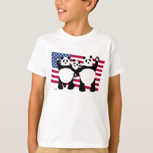 The Giant Pandas American T-Shirt