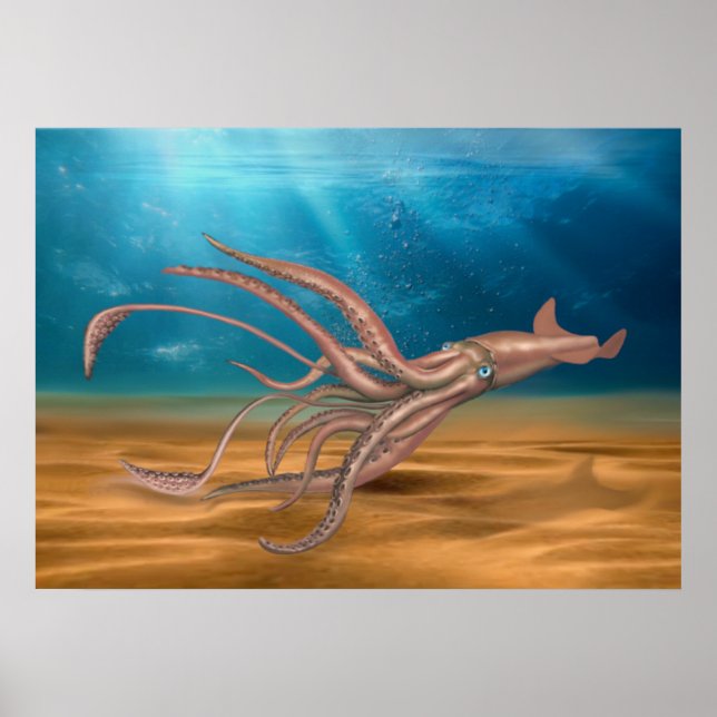 THE GIANT SQUID POSTER (Front)