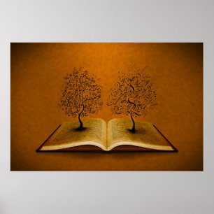 The GiddyUp Tree and The Bickham Script Tree Poster