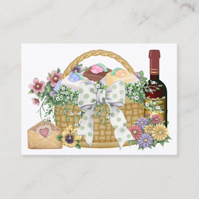 The Gift Basket - SRF Business Card (Front)