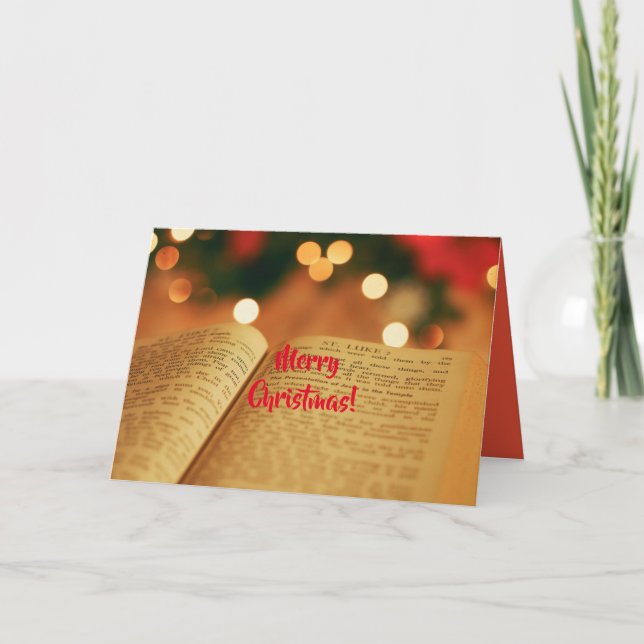 The Gift of Christmas Card (Front)
