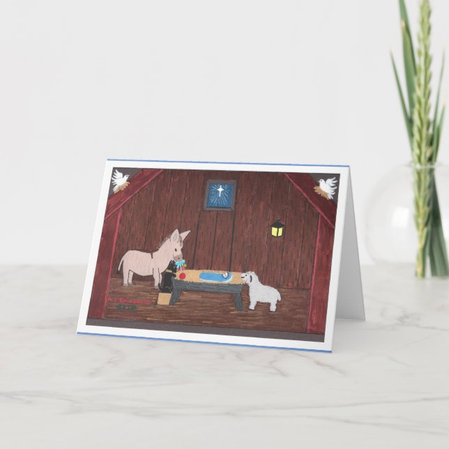 THE GIFTS HOLIDAY CARD (Front)