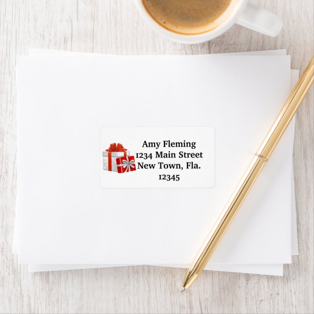The Gifts Return Address Label (Insitu)