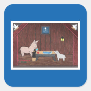 THE GIFTS SQUARE STICKER