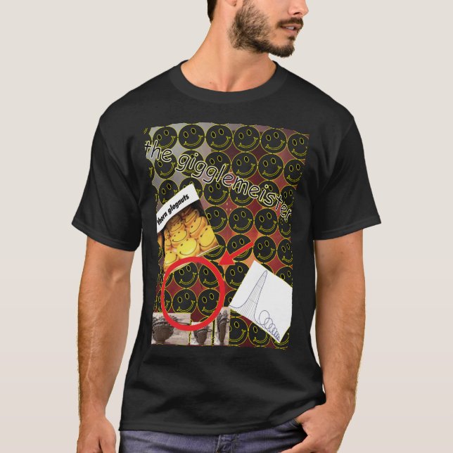 The Giggler retro T-Shirt (Front)