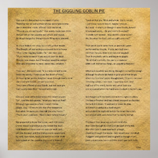THE GIGGLING GOBLIN PIE POSTER