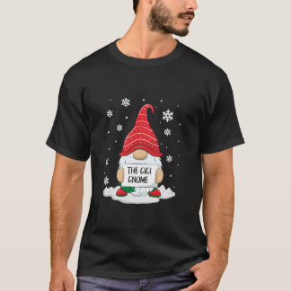 The Gigi Gnome Matching Family Christmas Xmas Gran T-Shirt