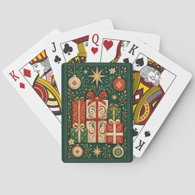 The Gilded Gift Gallery Playing Cards (Back)