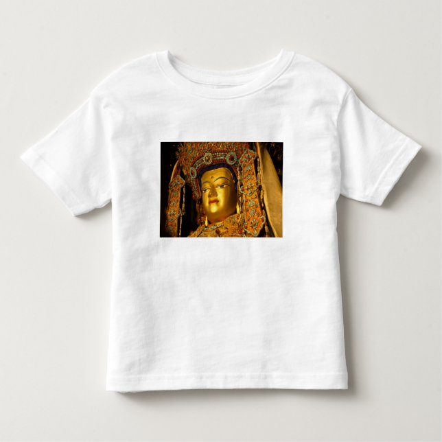 The gilded Jowo Buddha Statue, Jokhang Temple, Toddler T-Shirt (Front)