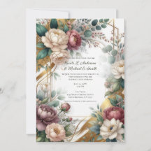The Gilded Secret Garden Floral Glam Wedding