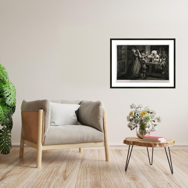 The Gin Shop Reimagined - Art Print (The Gin Shop Reimagined.
Artist: Roger Smith)