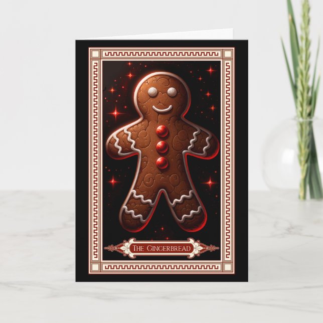 The Gingerbread Man Tarot Card (Front)