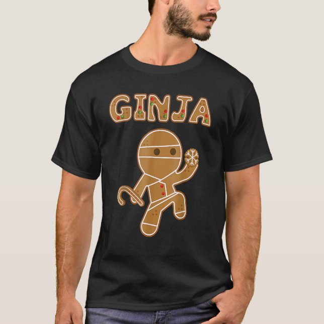 The Ginja  Gingerbread Man Ginger  Bake Off T-Shirt (Front)