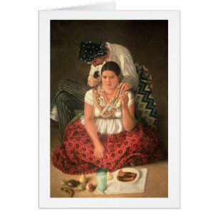 The Gipsy Boy and Girl, (oil on canvas)