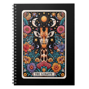 The Giraffe Spirit Tarot Card Notebook