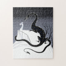 The Girl and the Dragon puzzle