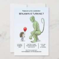 The Girl and the Goblin's Birthday Invitation